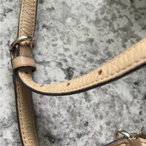 Coach Tan Leather Crossbody Bag vintage - Picture 5 of 9